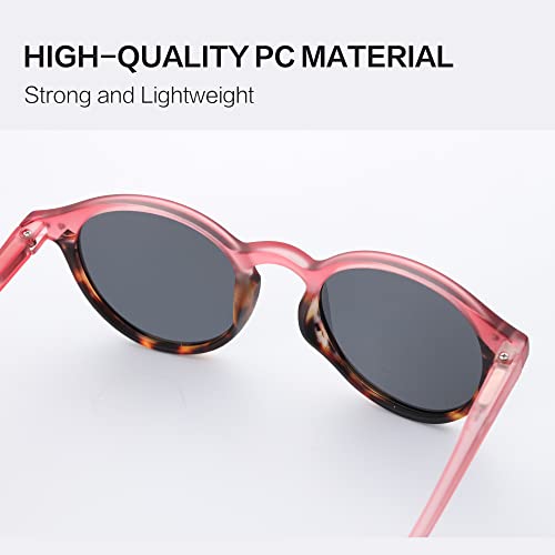 Image of ZENOTTIC Polarized Round Sunglasses, Stylish Sunglasses for Men and Women Retro Classic, Multi-Style Selection
