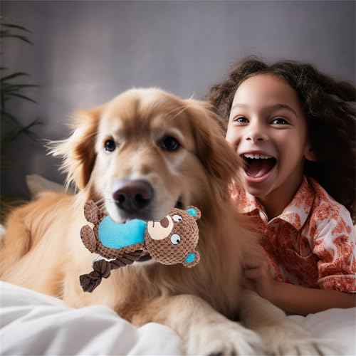 Juguete Mordible de Peluche para Perros con Sonido miniatura 5
