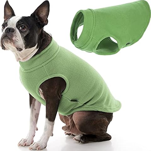Gooby - Stretch Fleece Weste Pullover Fleece Weste Jacke Sweater Cover