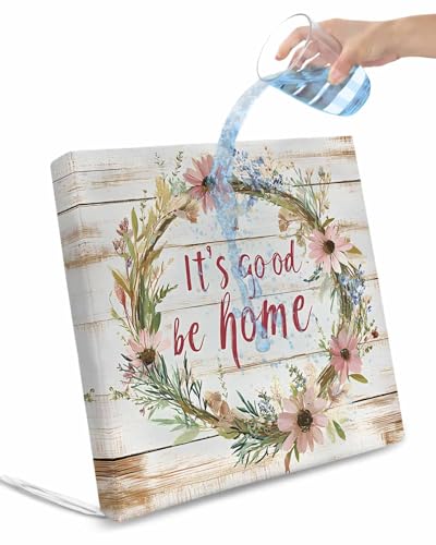 2 Pack Floral Botanical Wreath Waterproof Cushion Covers with Ties, Outdoor Patio Chaise Lounge Chair Seat Cushion Slip Covers Replacement(Only Cover) Vintage Wooden Botanical 22