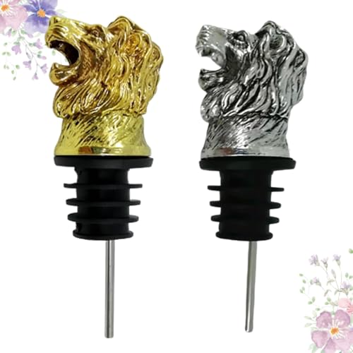 Tapones vertedores de vino de león, ideales para sorprender a los invitados en fiestas en casa 6