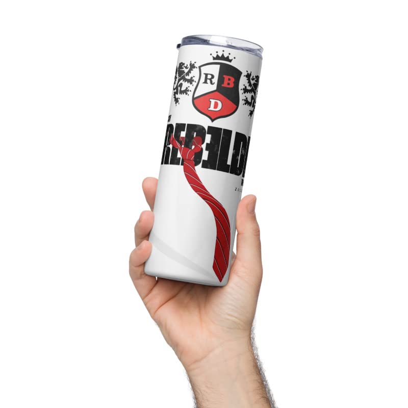 RBD Rebelde Skinny Tumbler Stainless Steel Insulated Water Bottle Double Wall Vacuum Travel Cup With Sealed Lid and Straw