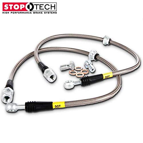 Stoptech (950.47006) Brake Line Kit, Stainless Steel #TOP1