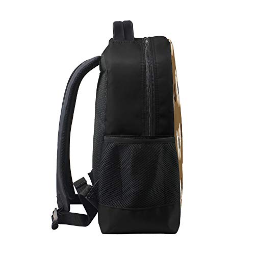 Sac à dos d'école Noir Koala pour enfants et étudiants multifonction - 4