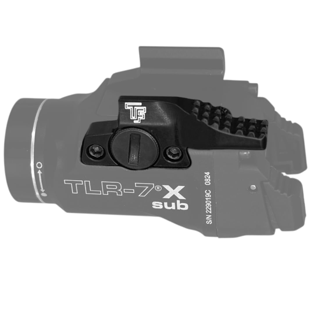 TLR7 Thumb Rest Compatible with Streamlight TLR-7 Series Flashlight | Improved Grip Control Ledge Accessory | Wing for X SUB HL-X