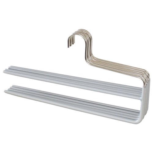 マワ すべり落ちない ハンガー コンチハンガーZ 111598 5本組 シルバー