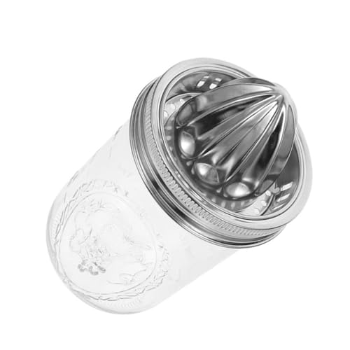 Abaodam Exprimidor de Manual Inoxidable Práctico Exprimidor de Cítricos para Cocina para y de Usar y Almacenar