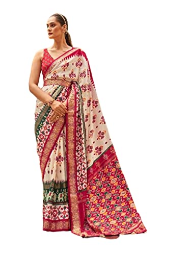 Sari indien traditionnel femme multicolore - Tenue de mariage et Diwali vêtement 1734