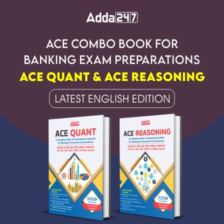 Ace Combo Book for Banking Exam Preparations (Ace Quantitative + Ace Reasoning) Third English Edition | Banking Exam Preparation Books