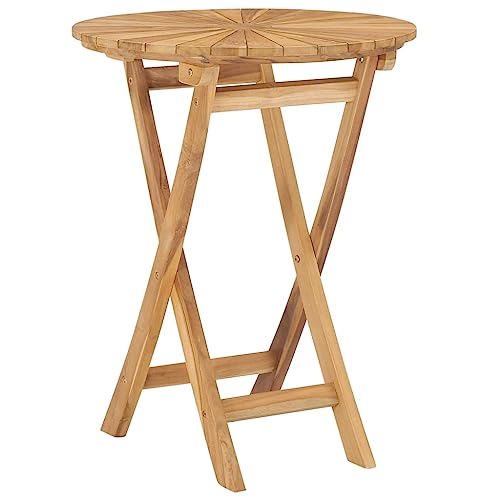 KCCKOM Folding Patio Table ? 23.6