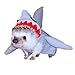 Hedgehog Clothes Shark Costume Small Animal Apparel Polar Fleece Material Handmade Hedgehog Hoodie Costume Accessories Outfit for Cosplay Halloween Party Cosplay (L (500-600g))