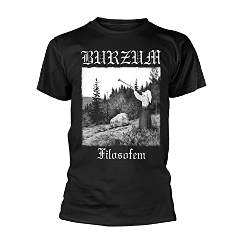 Burzum Filosofem 2018 - Camiseta para hombre, color negro - Negro - Large