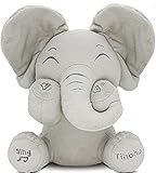 peluche boo disney 【Gran idea de regalo】: juguete de elefantes con diseño de color brillante, sonido maravilloso y acciones encantadoras que añadirán más placer a los niños jugando. Este bonito juguete de elefante es un gran regalo para los niños.