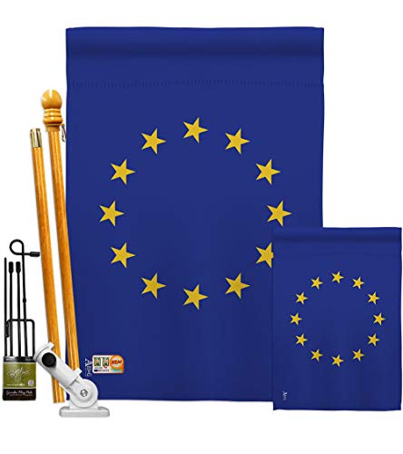 Americana Home & Garden FK140081-BO Europin World Nationality Decorative Vertical