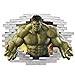 Incredible Hulk Wandaufkleber Superhelden Comic Avengers Die Vinyl Art Home Für Kinder Boy Schlafzimmer Poster Thor Nursery Dekor-abziehbild
