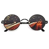 👍UV400 &POLARISIERTELINSEN. UV400 Schutz blockiert 100% gefährliche UVA & UVB Strahlen. Die polarisierten Linsen reduzieren den reflektierten Glanz der Straße, Wasser, Schnee und anderen horizontalen Oberflächen. Sie stellen die wahren Farben wieder her, eliminieren reflektiertes Licht und Streulicht und schützen die Augen perfekt. Standard:EN ISO 12312-1: 2013 + A1: 2015 bestanden.