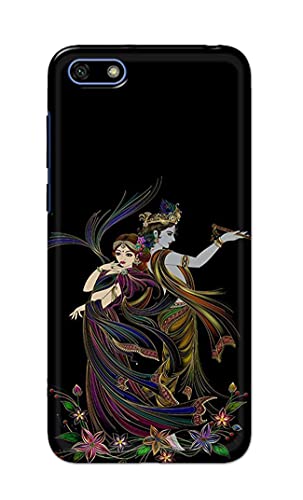 Image of Lord Radha and Krishna Hard Back Case Cover for Huawei Y5 (2018) / Y5 Prime (2018) / Honor 7S, DRA-LX2, DUA-LX2 Back Cover -(J5) VNS2223