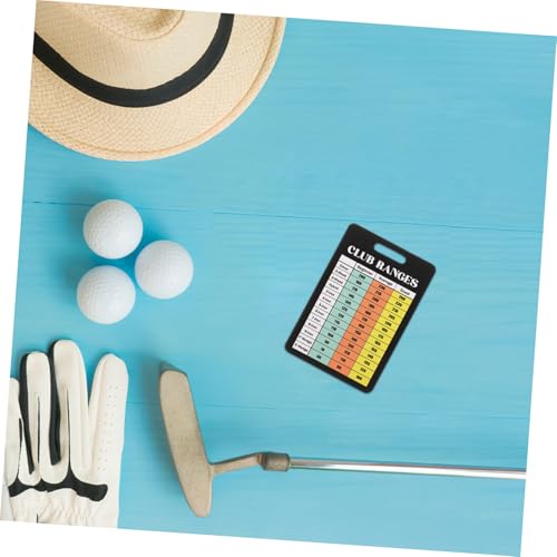 10 tarjetas puntuación golf duraderas con fuente clara miniatura 4