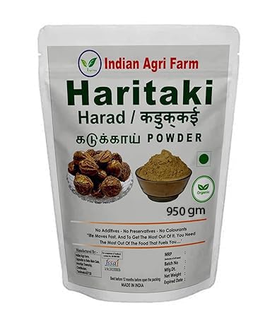Iagrifarm Haritaki Powder - 950 Gram/Harad/Kadukkai/Karakkaya Powder (B0CMJCZRM1) Amazon Price History, Amazon Price Tracker