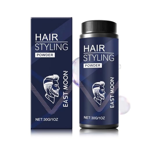 30g Haarpuder für Männer | Styling Powder & Volumen Puder mit Matt-Effekt | Starker Halt für Textur & Fülle | Trocken Shampoo Ersatz, Einfach Auftragen & Nicht Fettend