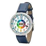 Parfait comme CADEAU : Toutes nôtres montres sont présentées avec une caisse ci parfaite pour l’offrir. Nous avons plusieurs modèles et différents styles, choisissez votre montre Kiddus Time Teacher.