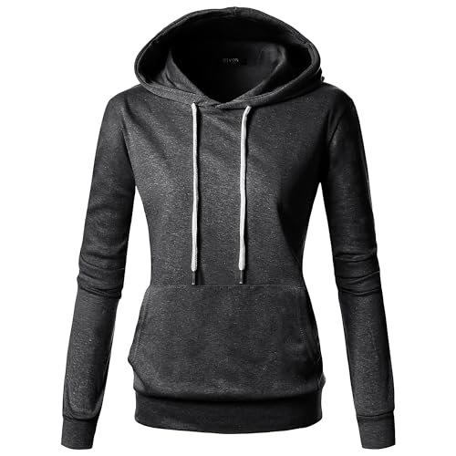 Image of GIVON Basic Lightweight Zip-Up Hoodie Long Sleeve Thin Jacket for Women with Plus Size