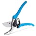 BUTTERFLY LOVE Professional Bypass Pruning Shears, Manual Hand Pruner, Garden Clippers, Tree Trimmers Secateurs (Blue-8 Inches)