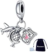 Pandach Charms Beads fits for Pandora Charms Bracelets for Woman-925 Sterling Silver Dangle Penda...