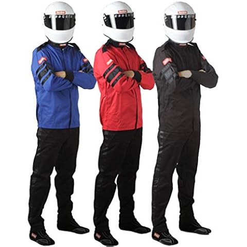 Racequip 111003 111 Series Medium Black SFI 3.2A/1 Single Layer Driving Jacket Cover