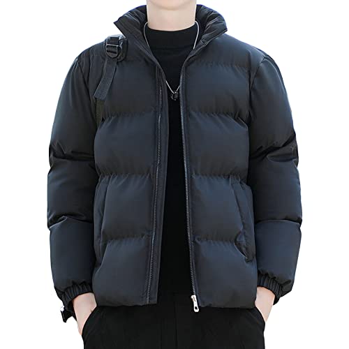 Veste polaire d'hiver pour hommes - Manteau en duvet épais et coupe-vent DGKaxiyaHM