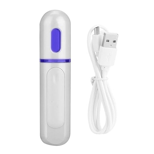 Miniatura 1 de Ymiko 1.0 fl oz Portable Nano Mist Rociador Cara Nebulizador Hidratante atomización Spray (blanco y azul)