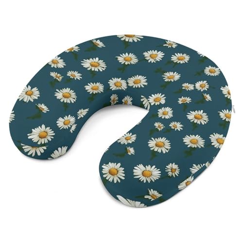 Almohada de espuma viscoelástica U con soporte para cuello miniatura 6