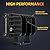 NAOEVO 4 Inch Strobe LED Light Pods, Amber White Blue Red Side Shooter, 6 Modes 60W Off Road Light with Memory Function, Emergency Fog Driving Work Light for Truck Boat Jeep SUV with Wiring Harness