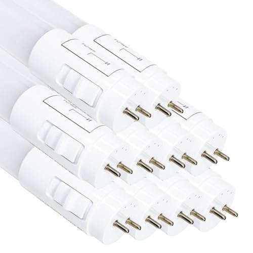 LED ATOMANT Pack 10x Tubo LED 60cm 9W, CCT (Selector de Color Blanco Calido, Neutro y Frio), 1100 Lumenes, Cebador LED incluido, T8 Standard