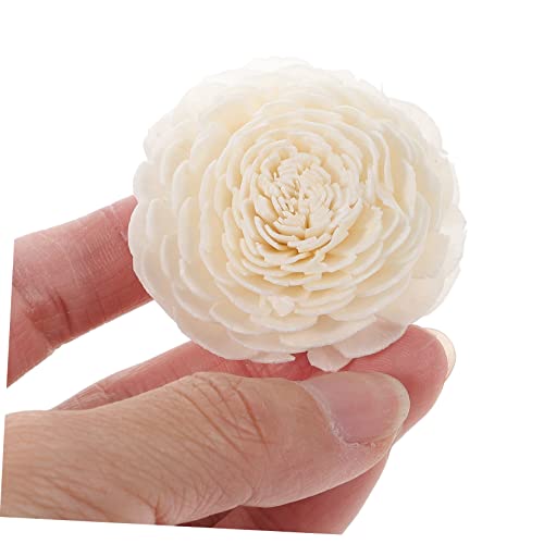 Varitas decorativas de flores secas 3 piezas miniatura 4
