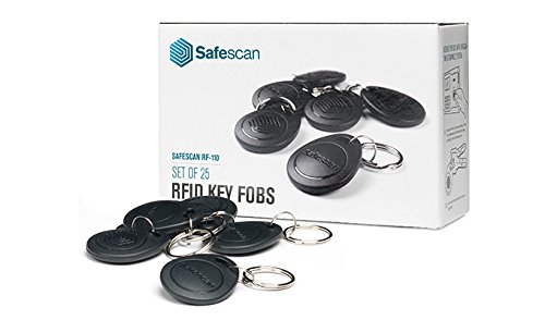 Safescan RF-110 RFID Fobs for RFID Time Clock