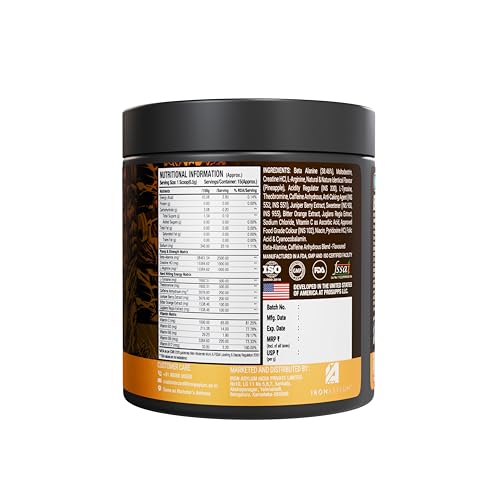 Image of Prosupps HYDE Xtreme Pre-Workout - Pineapple (100g) | 15 Servings | 200mg Caffeine, 2500mg Beta-Alanine & 1000mg Creatine HCL | L-Arginine & L-Tyrosine for Focus | Vitamins B6, B12 & C | Lab Tested