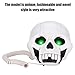 Teléfono con Cable, teléfono Fijo Multifuncional Teléfono Fijo Escritorio Forma de Calavera...