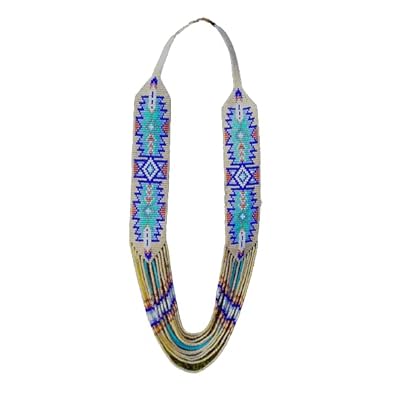 Native American Bead Necklace Inspired, Bead Loom New Zealand
