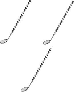 FRCOLOR 3 Pçs Borboleta Espelho De Cílios Espelho De Inspeção De Cílios Espelho De Maquiagem De Cílios Feminino Espelho De Extensão De Cílios Espelho De Cílios De Aço Inoxidável