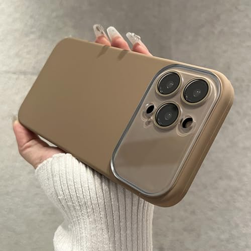 Coque iPhone 12 Pro Max antichoc résout les rayures d'appareil photo verre café