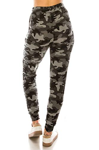 Image of Leggings Depot Premium Jogger Women's Popular Print High Waist Track Pants(S-XL)