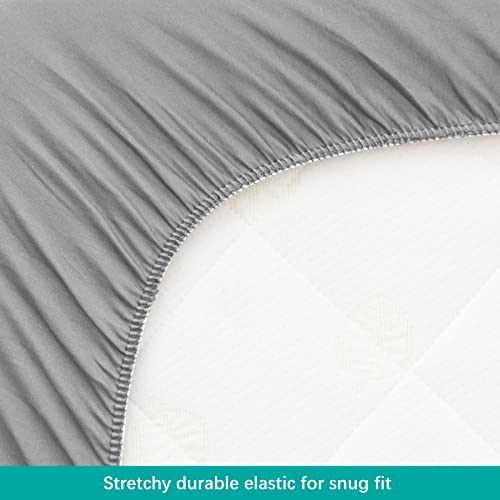 Biloban USBC10099 Bassinet Mattress Pad Cover, Waterproof, Ultra Soft Bamboo Viscose Fleece Surface thumb #3