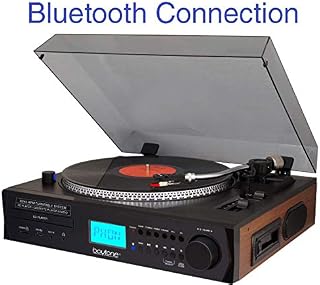 Boytone BT-11B Fully Automatic Large Size Turntable, Bluetooth Wireless, 2 Built in Stereo