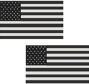 2-4" American Subdued US USA States Flag Decal Set Tactical Military Sticker Car Bumper Window R