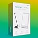Verilux HappyLight Lumi Plus - Light Therapy Lamp with 10,000 Lux, UV-Free, LED Bright White Light with Adjustable Brightness, Countdown Timer, & Detachable Stand - Boost Mood, Sleep, and Focus