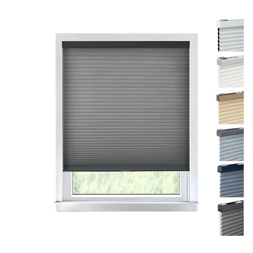 CHICOLOGY Cellular Shades, Window Blinds Cordless, Blinds for Windows, Window Shades for Home, Window Coverings, Cellular Blinds, Door Blinds, Morning Fog, 72