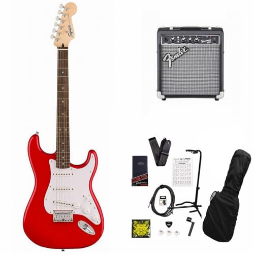 Squier Sonic Stratocaster HT Laurel FB WH PG Torino Red 10W�A���v�t���G���L�M�^�[���S�҃Z�b�gR