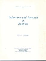 Reflections and Research on Ragtime (Isam Monographs) 0914678272 Book Cover