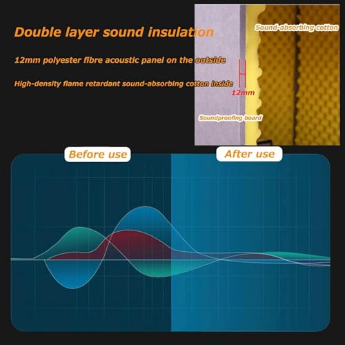 Studio d'enregistrement portable violet CNPRAZ boîte isolation de microphone